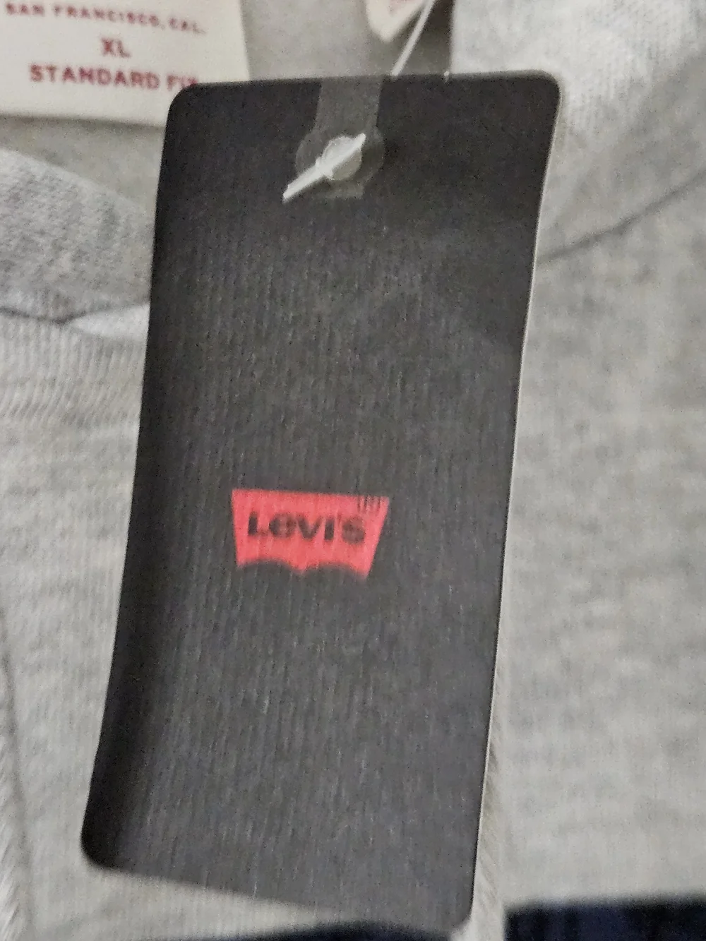 NWT Men's Levi's Batwing Graphic Long Sleeve Hoodie Size XL